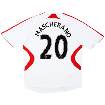 2007-08 Liverpool Away Shirt Mascherano #20 - 7/10 - (XXL)