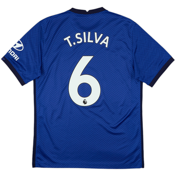 2020-21 Chelsea Home Shirt T.Silva #6 - 8/10 - (M)