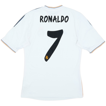 2013-14 Real Madrid Home Shirt Ronaldo #7 - 6/10 - (S)
