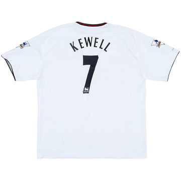 2003-04 Liverpool Away Shirt Kewell #7 - 8/10 - (XL)