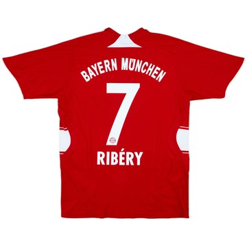 2008-09 Bayern Munich Home Shirt Ribery #7 - 9/10 - (M)