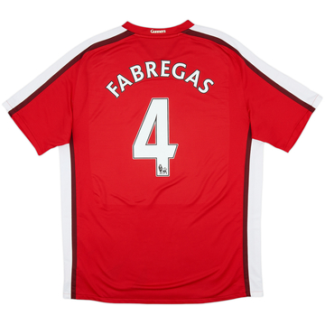2008-10 Arsenal Home Shirt Fabregas #4 - 9/10 - (XL)
