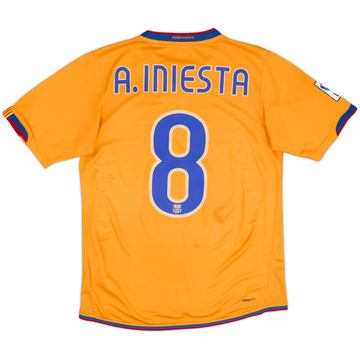 2007-08 Barcelona Third Shirt A.Iniesta #8 - 5/10 - (S)
