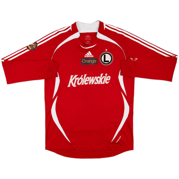 2006-07 Legia Warsaw Player Issue Away L/S Shirt - 7/10 - (L)