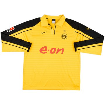 2005-06 Borussia Dortmund Match Issue Christmas L/S Shirt #5
