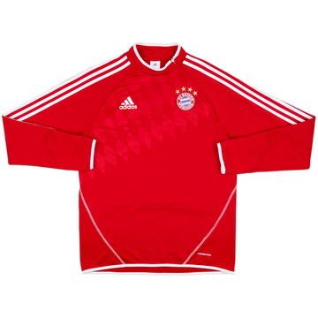 2013-14 Bayern Munich adidas 1/4 Zip Drill Top - 8/10 - (L)