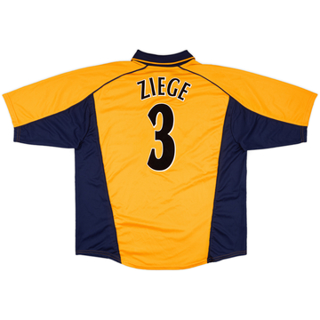 2000-01 Liverpool Match Issue UEFA Cup Away Shirt Ziege #3