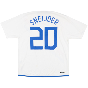 2006-08 Netherlands Away Shirt Sneijder #20 - 7/10 - (L)