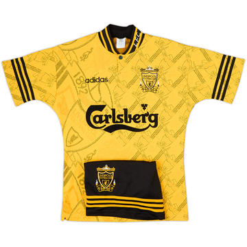 1994-96 Liverpool Third Shirt & Shorts - 7/10 - (S)