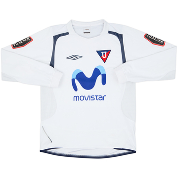 2006 LDU Quito Home L/S Shirt - 5/10 - (M)