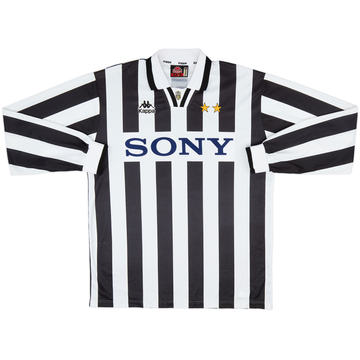 1995-97 Juventus Home L/S Shirt #10 - 6/10 - (M)