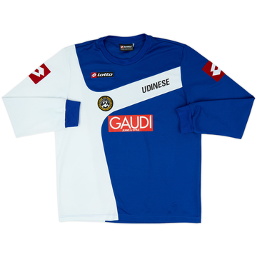 2006-07 Udinese Lotto Training L/S Shirt - 8/10 - (L)