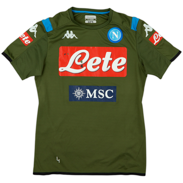2019-20 Napoli Player Issue Kappa Training Shirt #4 - 5/10 - (XL)