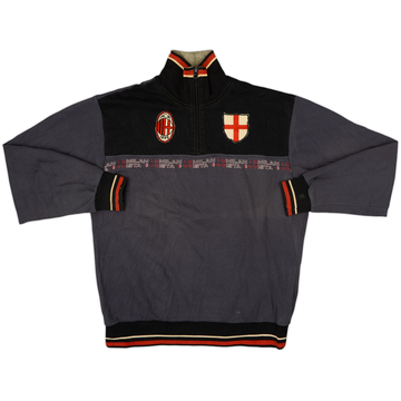 1990s AC Milan 1/4 Zip Sweat Top - 7/10 - (L)