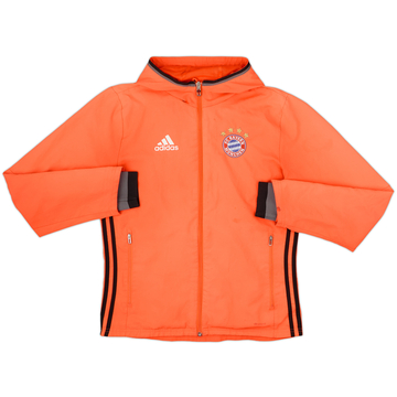 2016-17 Bayern Munich adidas Hooded Track Jacket - 5/10 - (S)