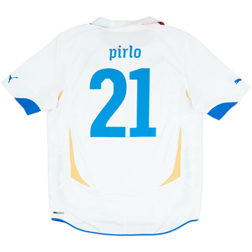 2010-12 Italy Away Shirt Pirlo #21 - 8/10 - (XL)