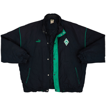 1995-96 Werder Bremen Puma Padded Bench Coat - 5/10 - (L)