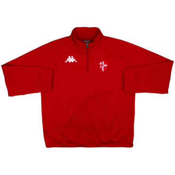 Sudadera de entrenamiento con cremallera de un cuarto Kappa del Padova 2018-19 - 7/10 - (XL)