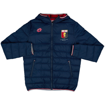 2016-17 Genoa Lotto Padded Bench Coat - 8/10 - (M)