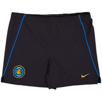 2000-01 Inter Milan Home Shorts - 8/10 - (L)