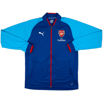 2017-18 Arsenal Puma Track Jacket - 10/10 - (XL)