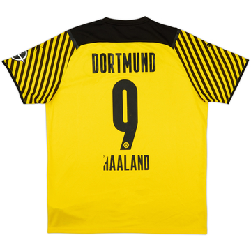 2020-21 Borussia Dortmund Home Shirt Haaland #9 - 5/10 - (XXL)