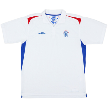 2007-08 Rangers Umbro 1/4 Zip Polo Shirt - 8/10 - (L)