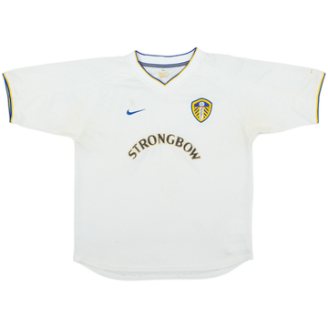 2000-02 Leeds United Home Shirt - 5/10 - (L.Boys)
