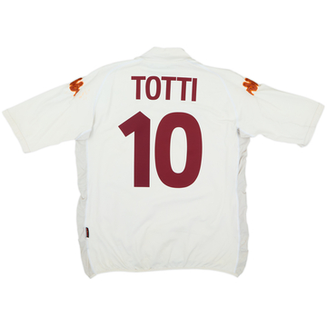 Camiseta de visitante del Roma 2000-01 Totti #10 - 6/10 - (XXL)
