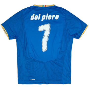 2007-08 Italy Home Shirt Del Piero #7 - 5/10 - (L)