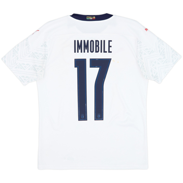 2020-21 Italy Away Shirt Immobile #17 - 5/10 - (M)