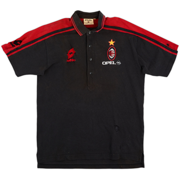 1995-96 AC Milan Lotto Polo Shirt - 6/10 - (XXL)