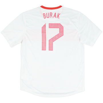2012-14 Turkey Away Shirt Burak #17 - 7/10 - (L)
