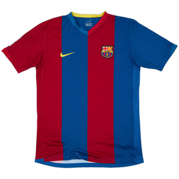 2006-07 Barcelona Home Shirt - 4/10 - (XL.Boys)