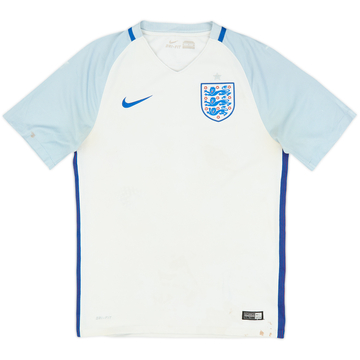 2016-17 England Home Shirt - 4/10 - (S)