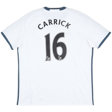 2016-17 Manchester United Third Shirt Carrick #16 - 6/10 - (S)