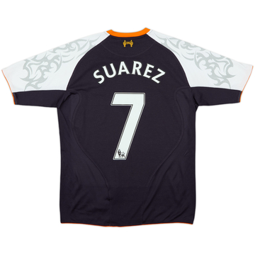 2012-13 Liverpool Third Shirt Suarez #7 - 7/10 - (XL.Boys)