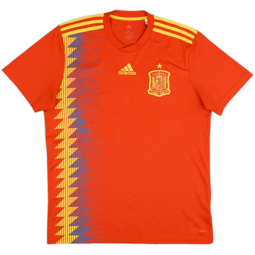 2018-19 Spain Home Shirt - 7/10 - (M)