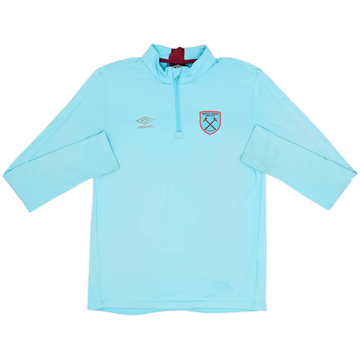 2017-18 West Ham Umbro 1/4 Zip Drill Top - 4/10 - (XL.Boys)