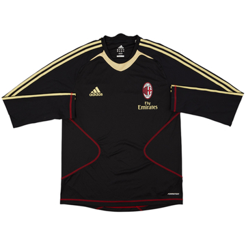 2010-11 AC Milan adidas Formotion Training L/S Shirt - 10/10 - (L)