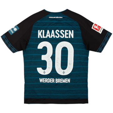 2018-19 Werder Bremen Away Shirt Klaassen #30 - 5/10 - (S)