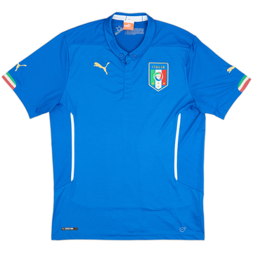 2014-15 Italy Home Shirt - 8/10 - (XL)