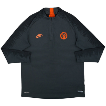 2019-20 Chelsea Nike Vaporknit 1/4 Zip Drill Top - 8/10 - (L)