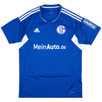 2022-23 Schalke Home Shirt - 10/10 - (L)