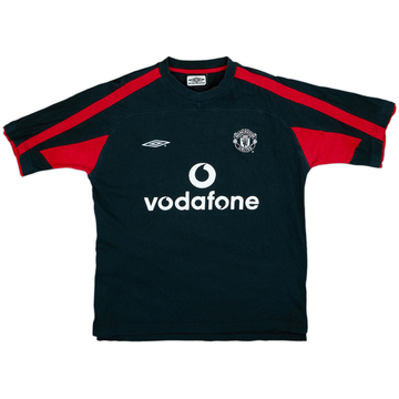 2000-01 Manchester United Umbro Cotton Tee - 8/10 - (L)