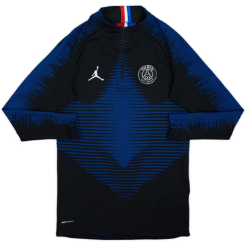 2020-21 Paris Saint-Germain Nike Vaporknit 1/4 Zip Drill Top - 8/10 - (S)