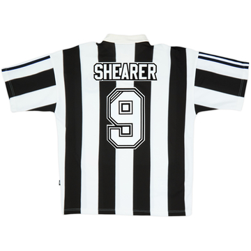 1995-97 Newcastle Home Shirt Shearer #9 - 8/10 - (L)