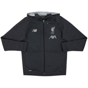 2019-20 Liverpool New Balance Hooded Track Jacket - 8/10 - (S)