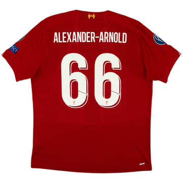 2019-20 Liverpool Home Shirt Alexander-Arnold #66 - 8/10 - (XL)