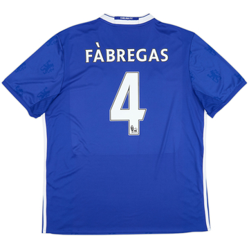 Camiseta de local del Chelsea 2016-17 Fabregas #4 - 8/10 - (XL)